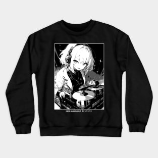 Japanese Anime Streetwear - DJ Crewneck Sweatshirt